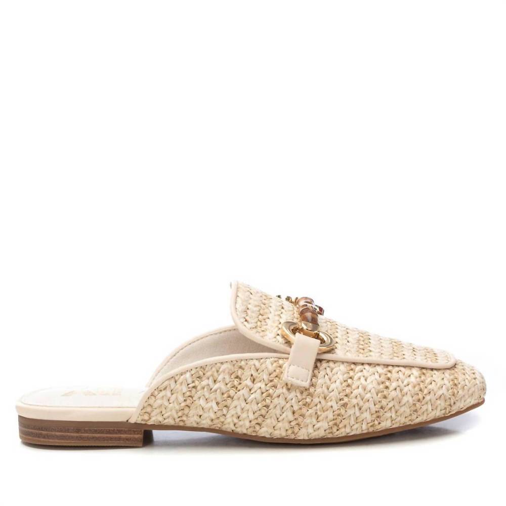 NEW XTI women's flat clogs in ice